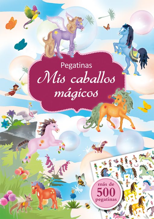 Mis caballos mágicos (Picarona), libro de pegatinas, Libros que hay que  leer