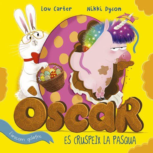 Òscar, l’unicorn golafre es cruspeix la pasqua