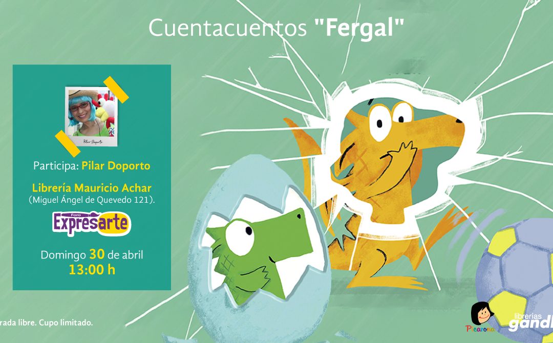 Cuentacuentos de Fergal en México