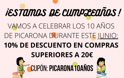 ¡10% de descuento para celebrar los 10 años de Picarona!