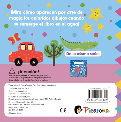 El libro de baño mágico: Formas y colores - Imagen 4