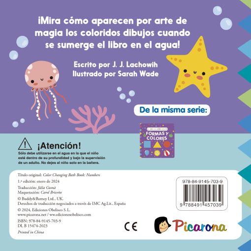El libro de baño mágico: Números - Imagen 4