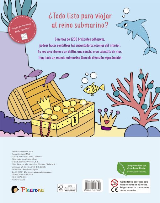 Diamantes adhesivos: SIRENAS - Imagen 2