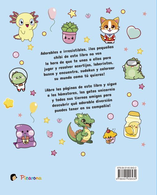 Chibi - Cuaderno de personajes adorables - Imagen 2