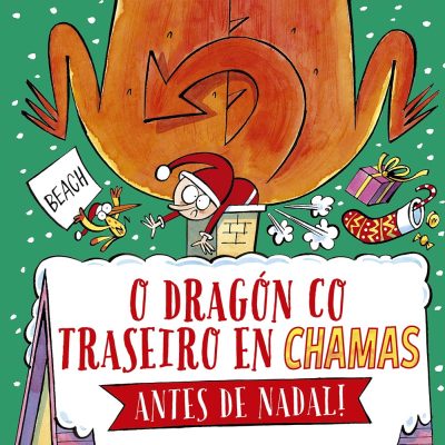 O dragón co traseiro en chamas antes de Nadal
