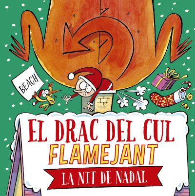 El drac del cul flamejant la nit de nadal